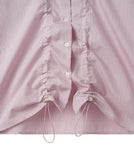 TUNNEL SHIRRING STRIPE SH