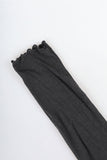 toe shoes knee socks