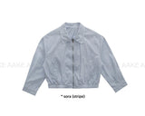 STRAP HIGH NECK BLOUSON