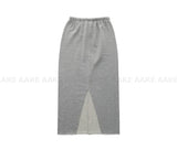 LETTERING MAXI SKIRT