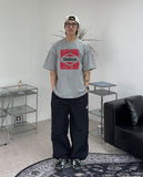 Henser Patch Nylon Carpenter Pants