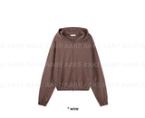 NERD STRIPE HOOD ZIP-UP
