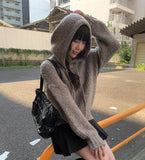 [Plan] Reggie Alpaca Hood Knit