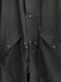 Nylon hoodie string high-end wind parka