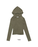SLIM WRAP HOOD TOP