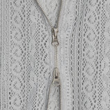 People See-through Hood Zip-up