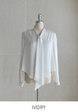Rieven Satin Tie Blouse