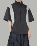 Halon nylon half jacket