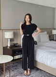 Mier Banding Wide Pants