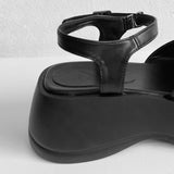 Simo Open Toe Platform Sole Sandals