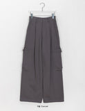 [unisex] Edel cotton cargo banding pants