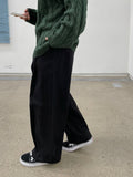 Buttoned Bijo Line Pants