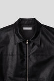 Sarto Oversized Leather Jacket