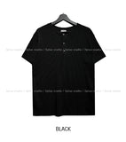 Becue Chrome Henry Neck Short Sleeve T-Shirt