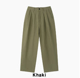 Summer Cooling Linen Half Banding Slacks