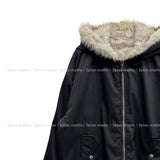 Acid Reversible Fur Jacket