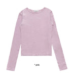 TENCEL ROUND LAYERED T