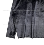 Growing printed velvet long sleeves