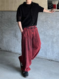 Crazy Dying Red Denim