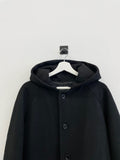 F/W DISCERNMENT's Mui pocket hoodie long coat