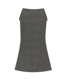 Side Panel Mermaid Maxi Skirt