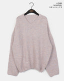 Onne Alpaca Wool Bocashi V-neck Knit