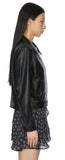 Flan leather jacket