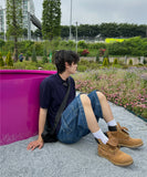 Trun Cable Short Sleeve Knit