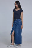 Manin Slit Long Skirt