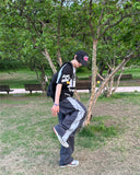 Mezz string nylon pants