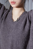 ring unbal chain necklace