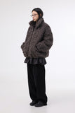 Kaya High-Neck Shearling Jacket