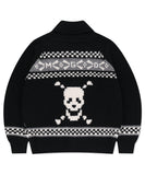 SKULL COWICHAN KNIT SWEATER