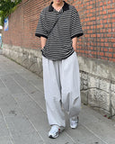 Needle pintuck balloon pants