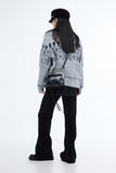 Flon velvet flare brushed lounge pants