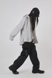 Rai over hooded check shirt