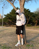 Scannel button hoodie