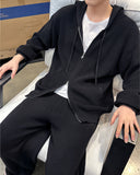 Lesher two-way knit zip-up