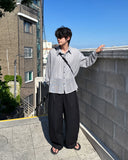 By Linen Two-Tuck Pants