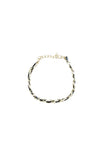 tweed layered necklace