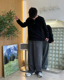 Tsuki warmer henley neck
