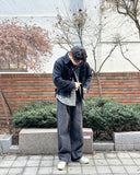 Para Two Tuck Denim Pants