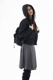 Kate shirring short windbreaker jumper