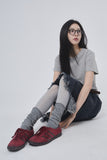 Comfortable charm round-neck T-shirt