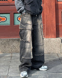 Keple cargo denim pants