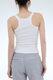 Dark Knee Ribbed Tank Top
