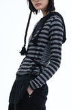 Tamin Stripe Wrap T-shirt