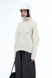 Breeze Cable Turtleneck Sweater