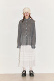 Lloyd wrinkle over check shirt
