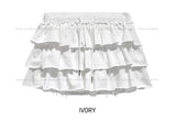 Churu Tiered Cutting Skirt Pants
